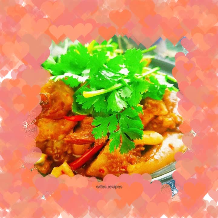 Lamb stewed with white radish