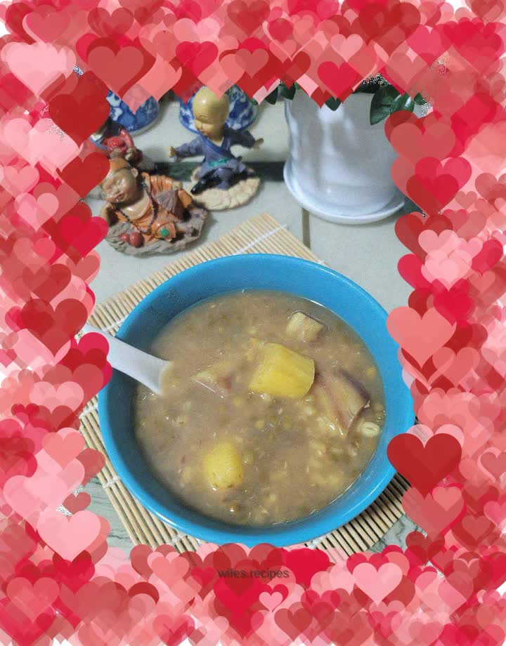 Mung bean sweet potato syrup