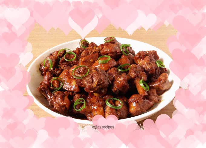 Sugar-free version of braised duck