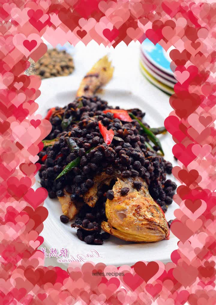 The most appetizing--Yellow croaker with black bean sauce