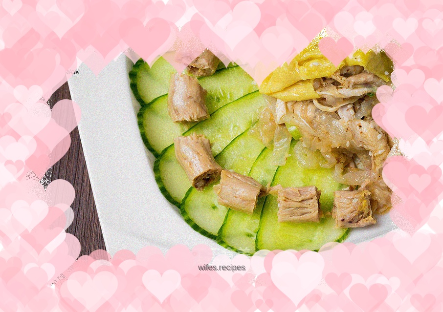 Jellyfish Shredded Chicken with Shallots