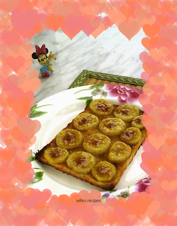 Caramel Banana Toast