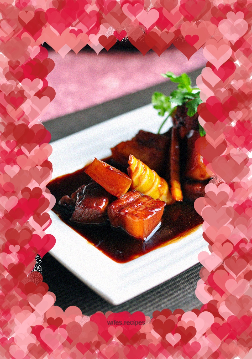 Braised pork with fresh bamboo shoots