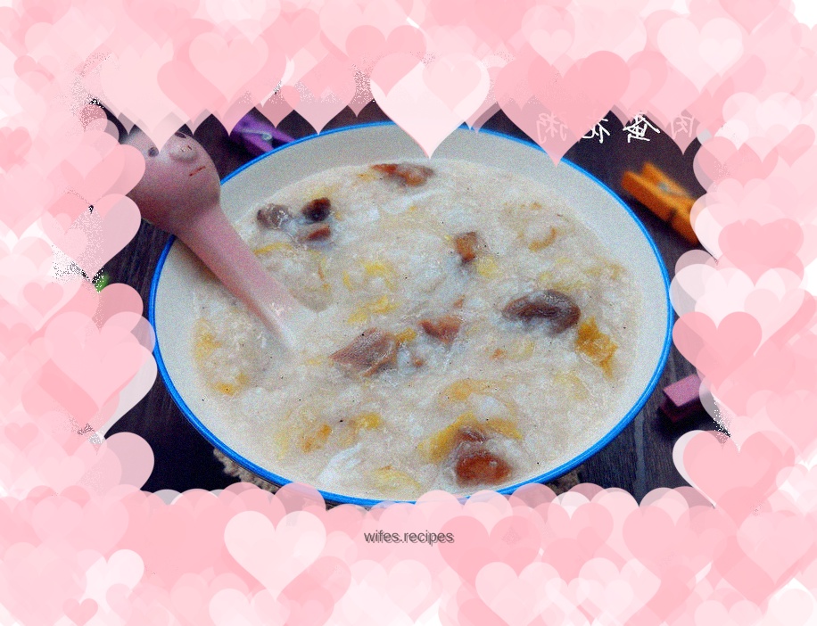 Comparable to KFC~Beef and Egg Drop Porridge