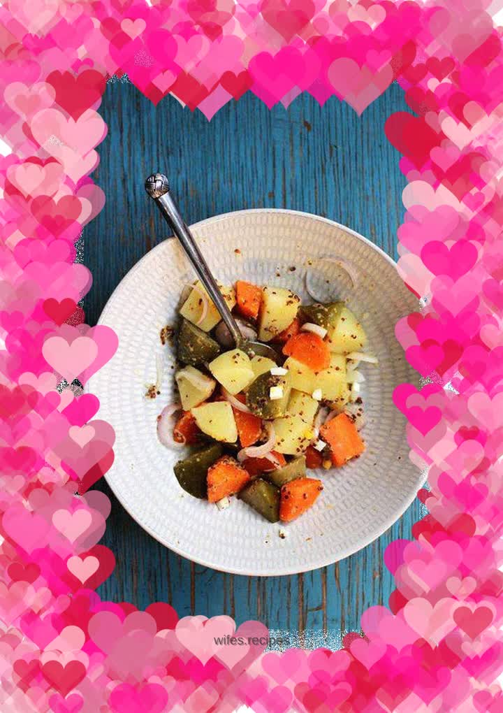 Sour and refreshing---pickled cucumber salad