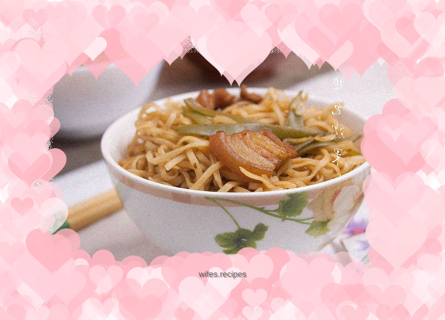 Braised Bean Noodles