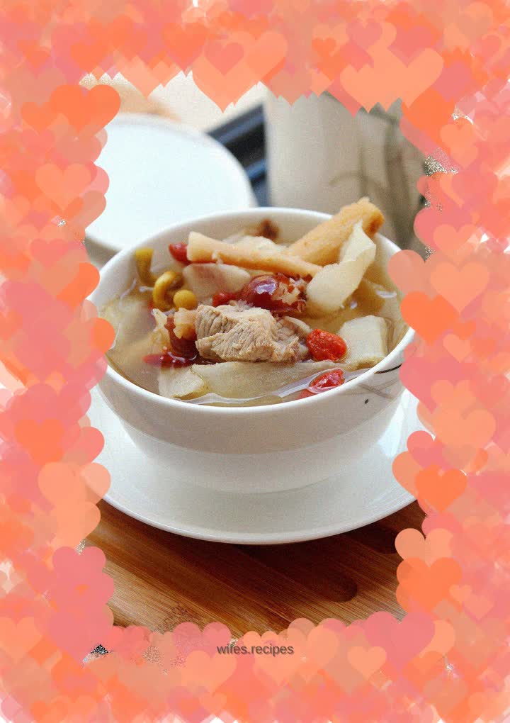 Stewed Pork Ribs with Polygonatum odoratum and Sha Ginseng