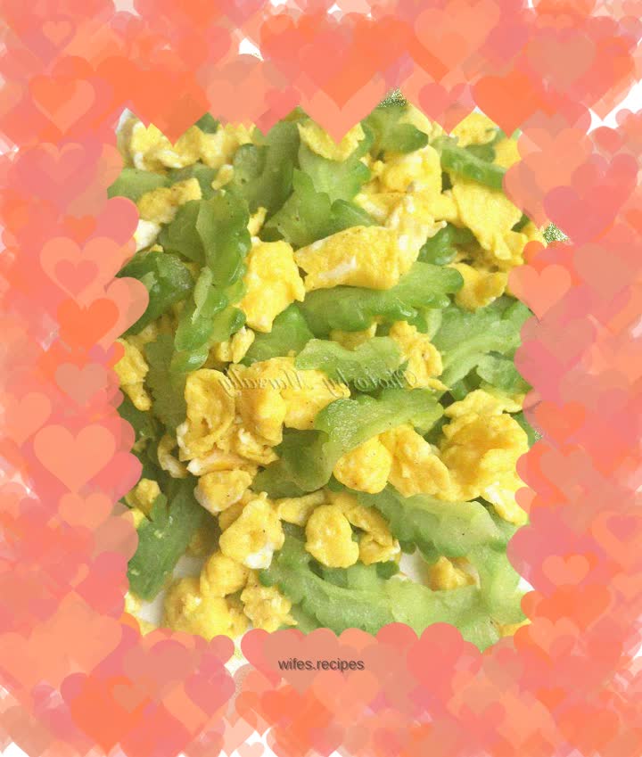Bitter Melon Scrambled Eggs