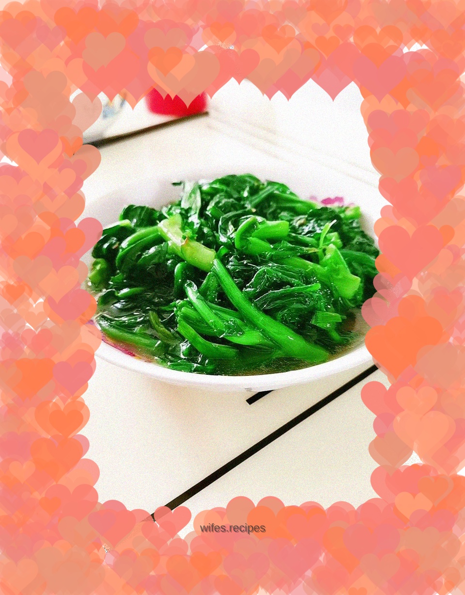 Stir-fried chrysanthemum vegetables