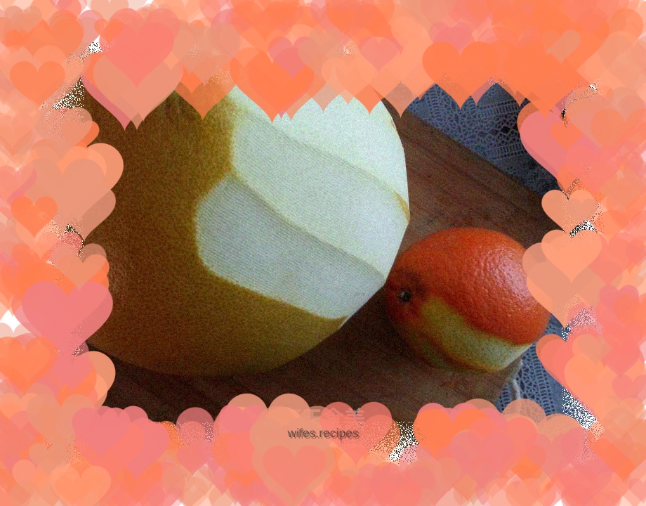 Homemade honey grapefruit tea