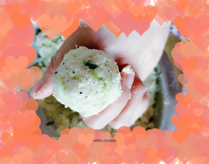 Five-spice pepper and salt bean dregs vegetarian meatballs