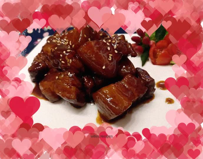 Secret braised pork, melt-in-your-mouth happiness