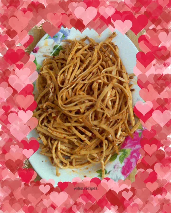 Cold shredded dry tofu