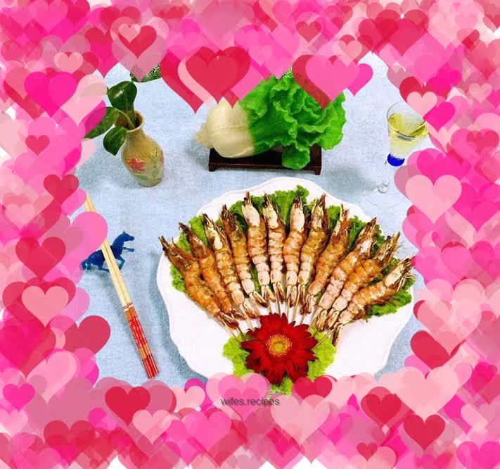 Grilled Shrimp on Skewers