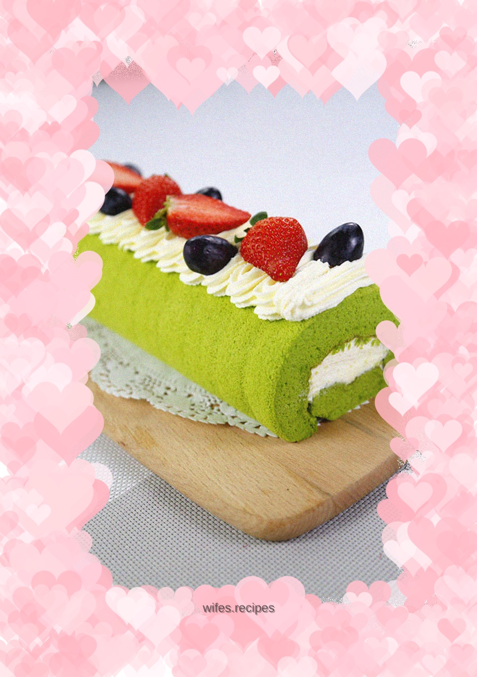 How to make spinach cake rolls