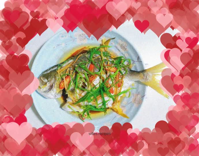 Steamed Golden Pomfret
