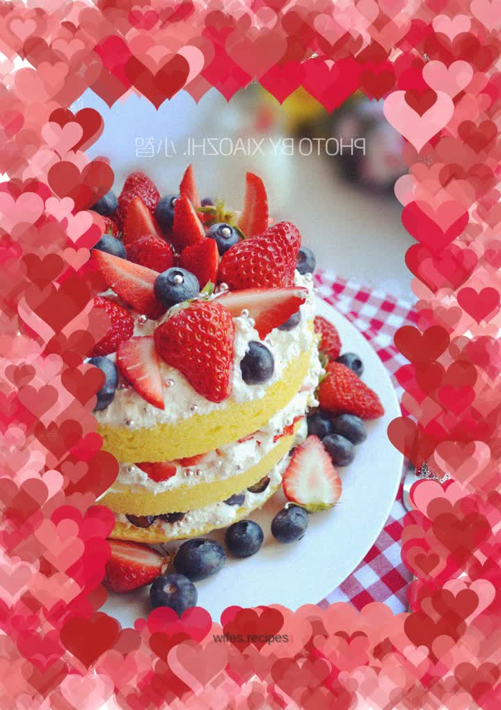 Beginners can transform steamed cakes without oven into naked cakes ·