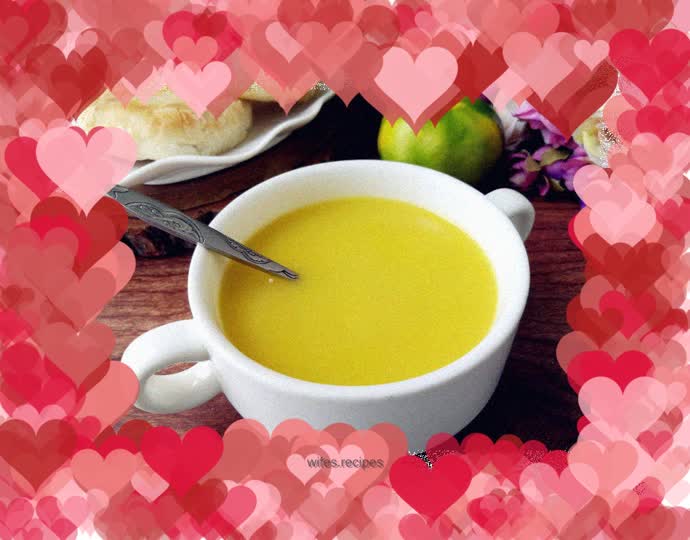 Glutinous Rice and Pumpkin Soup