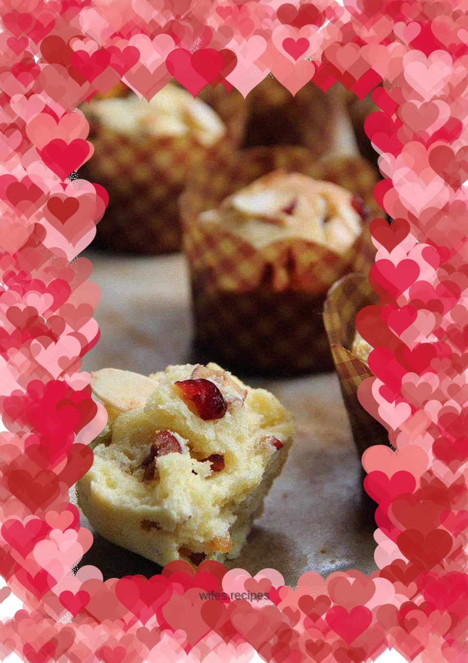 Assorted dried fruit muffins