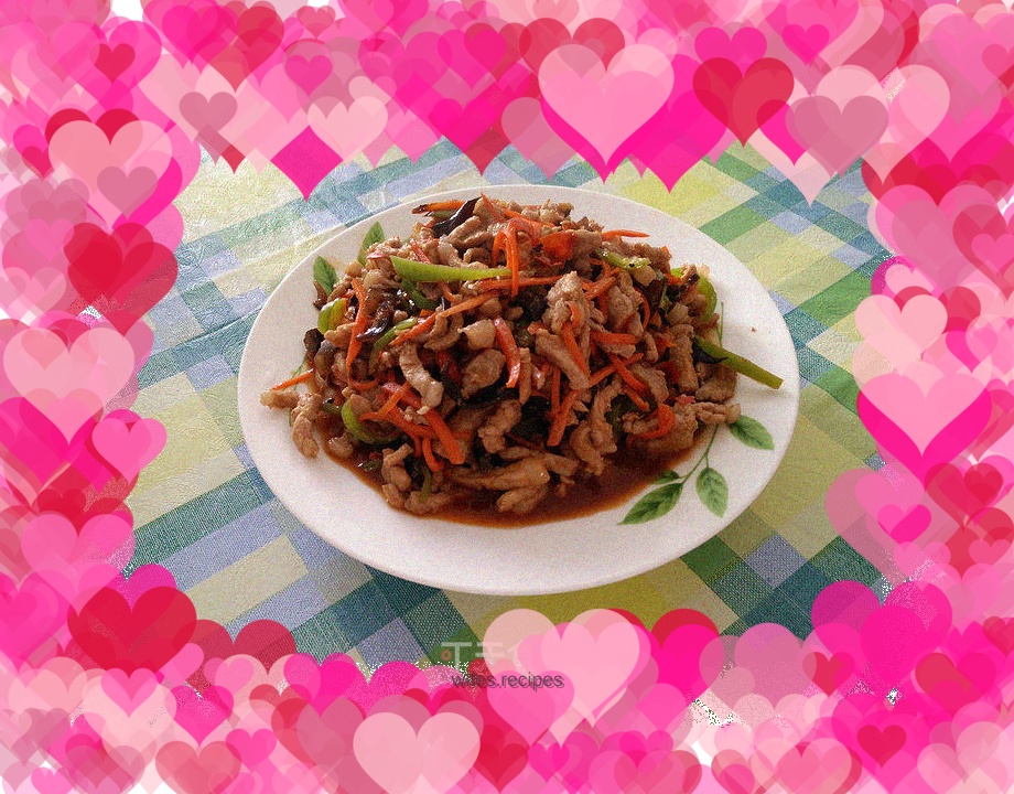 Fish-flavored shredded pork