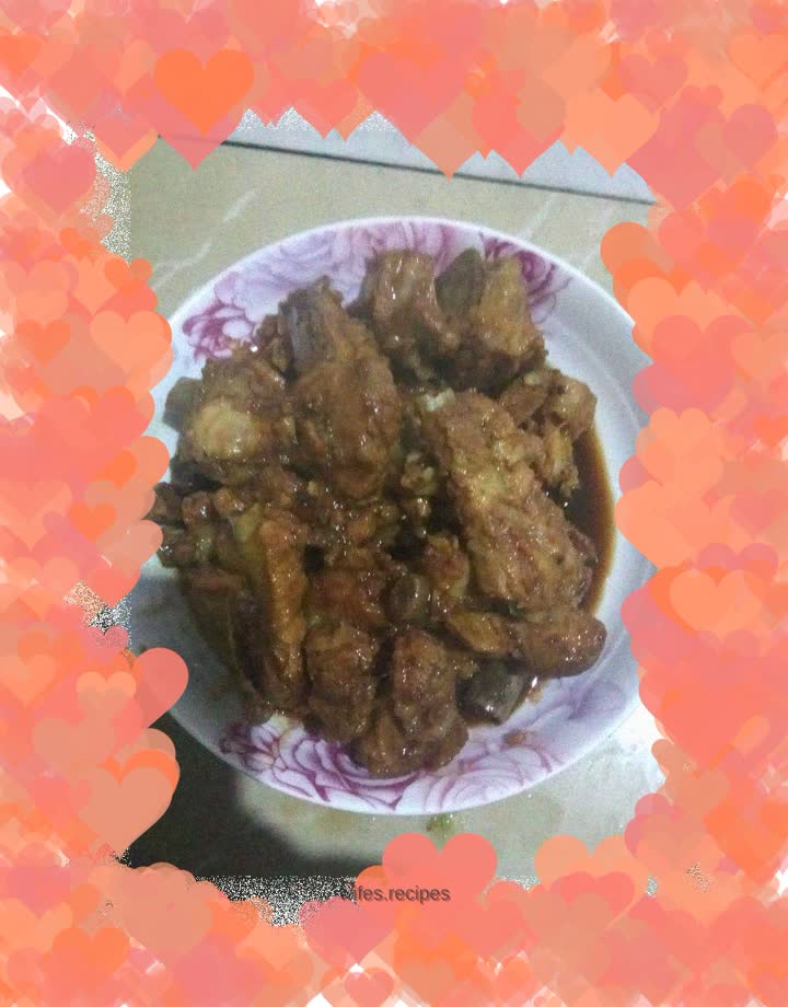 Sweet and sour pork ribs