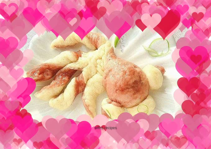 Colorful noodle fish