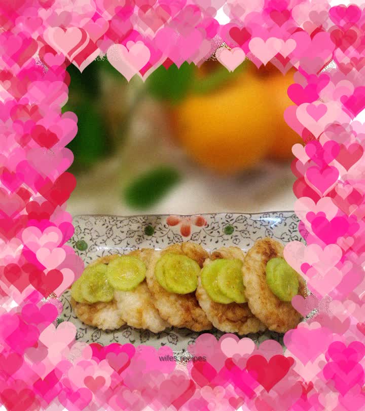 Leftover rice meat waffles