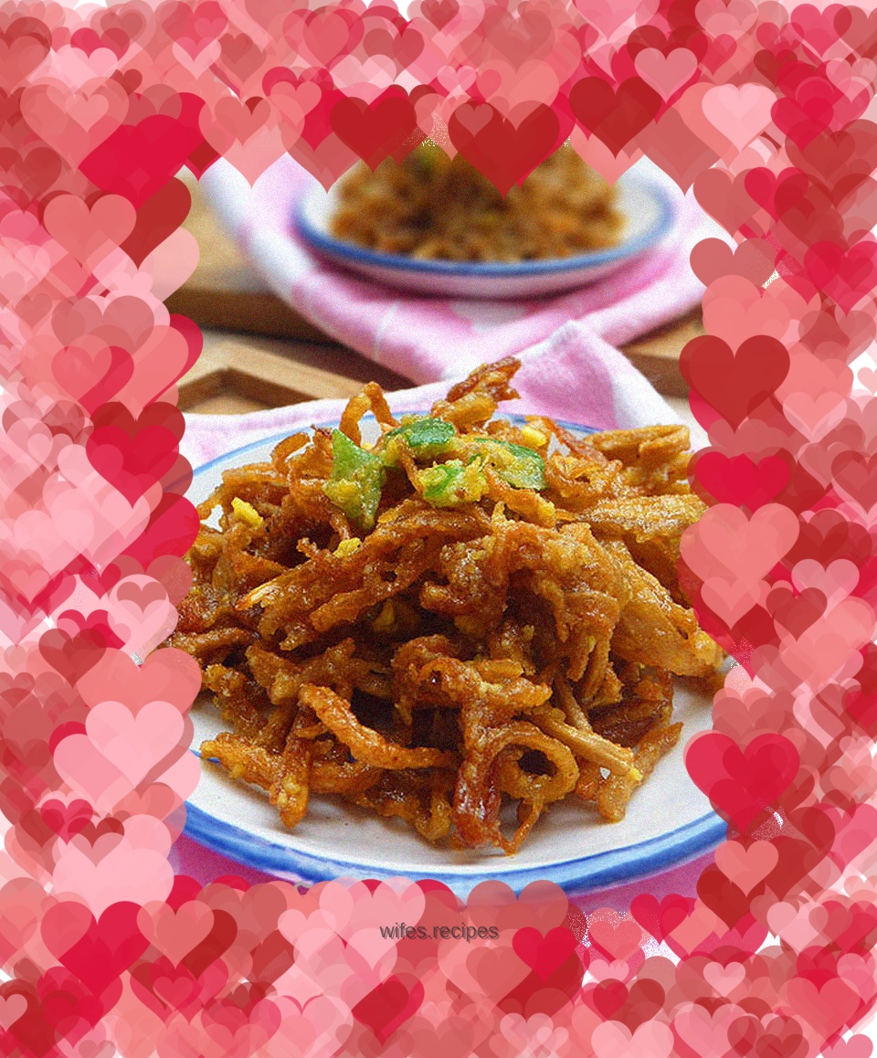 Salted Egg Yolk King Oyster Mushroom