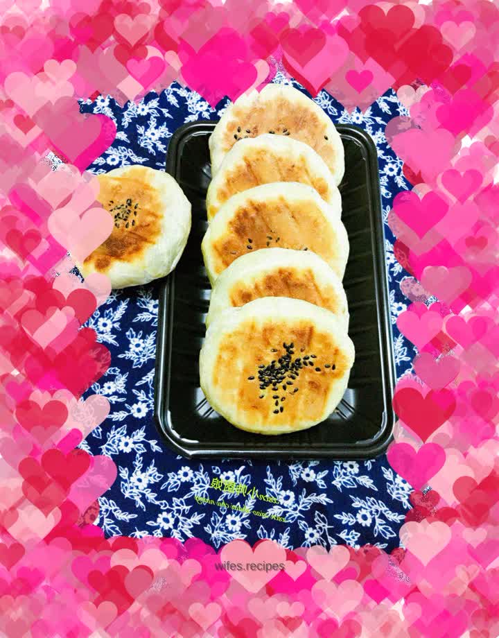 Red bean wife cake~electric pancake version