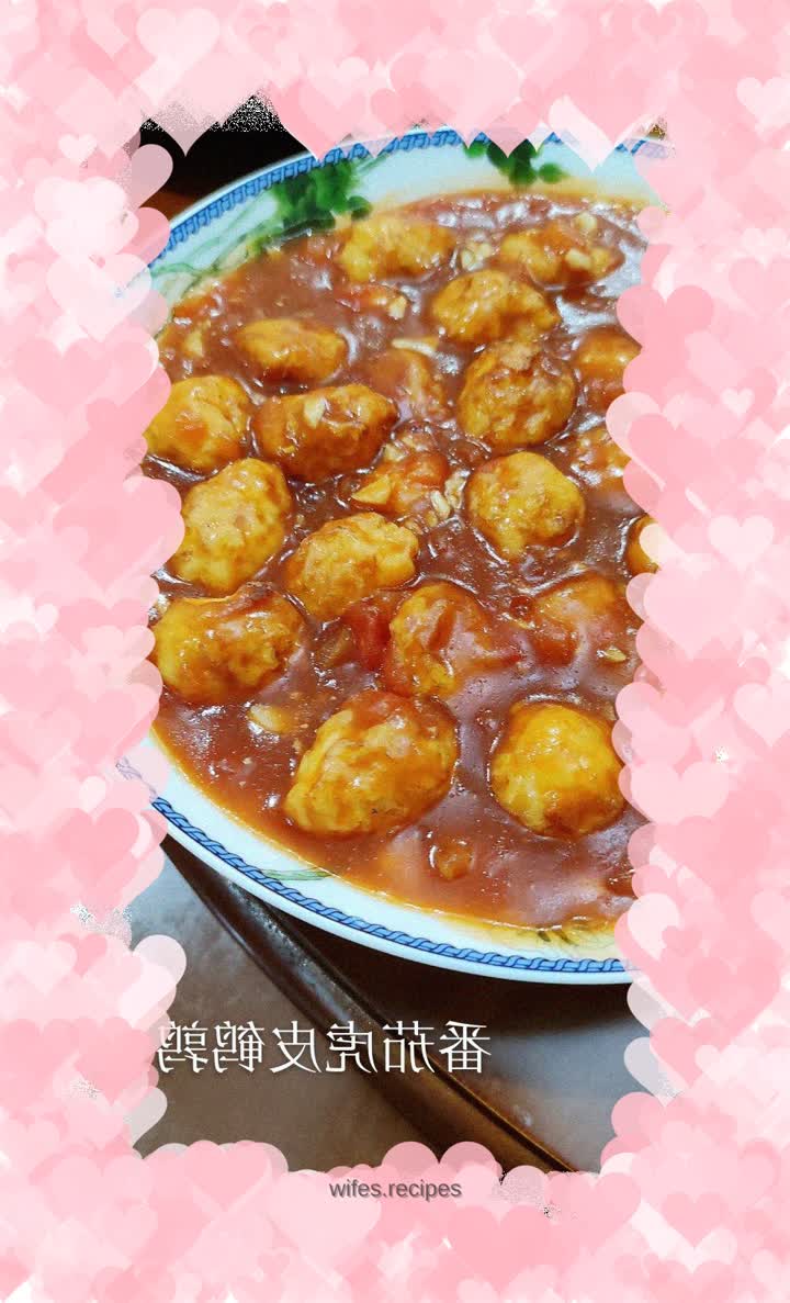 Tomato tiger skin quail eggs