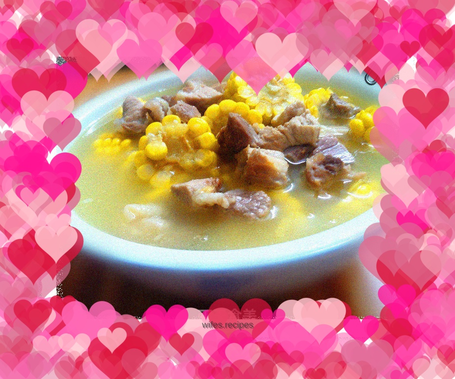 Corn ribs soup (healthy soup, suitable for the whole family)