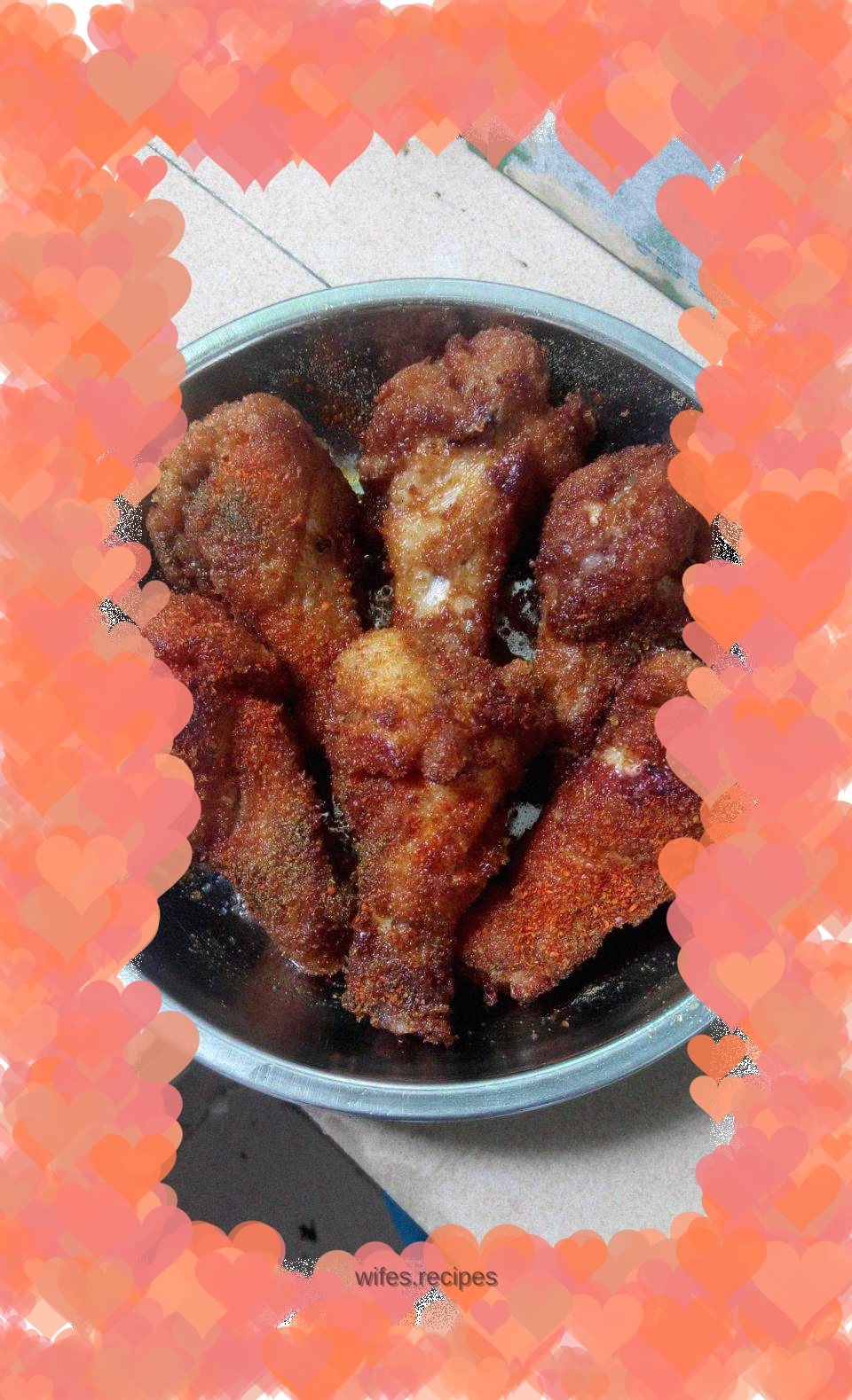 Fried chicken legs