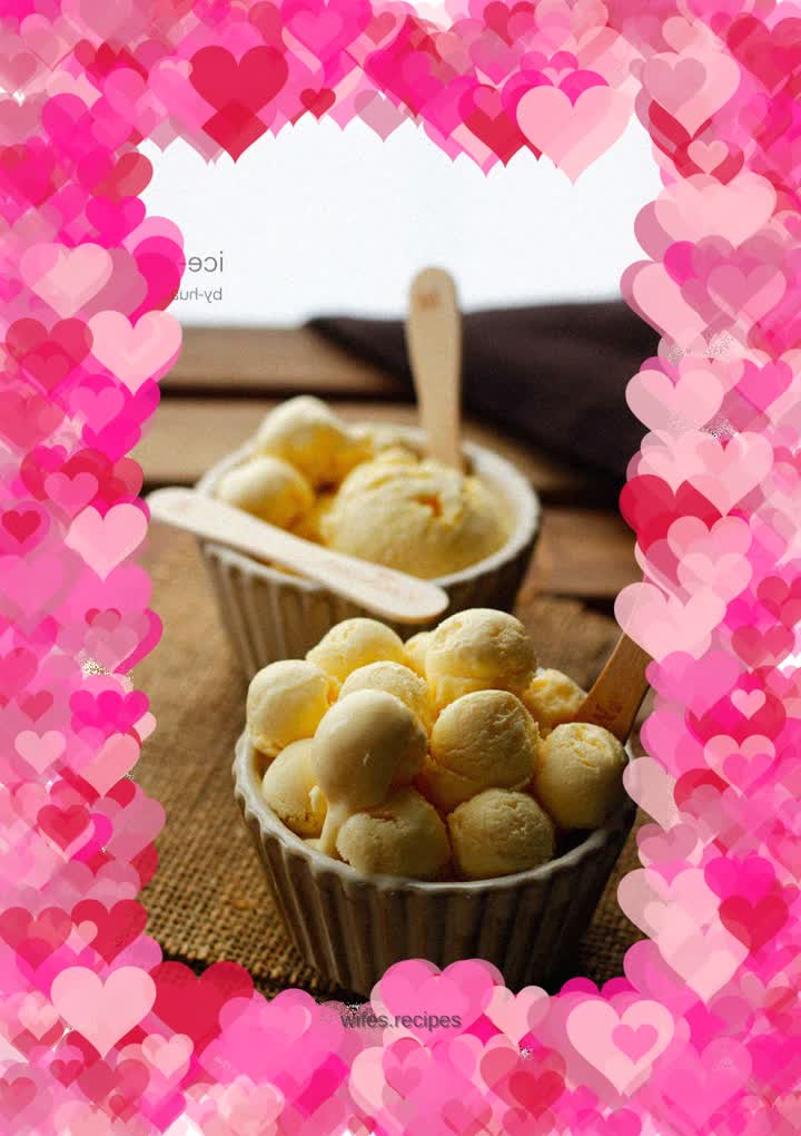 【Honey Ice Cream】The ice cream for beauty and beauty in summer