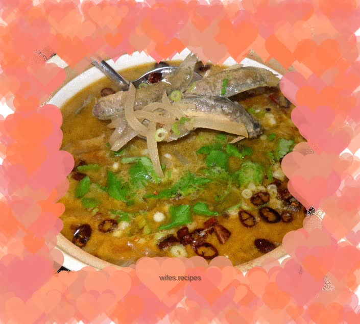 Sour radish and loach soup