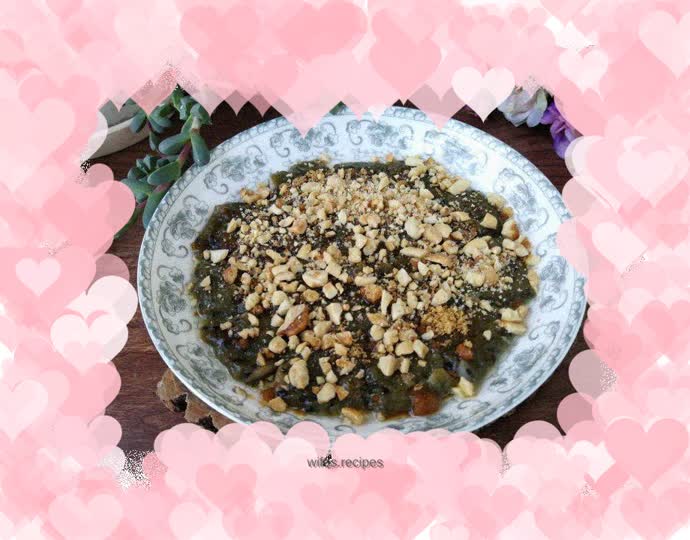 Nut Brown Sugar Green Mochi