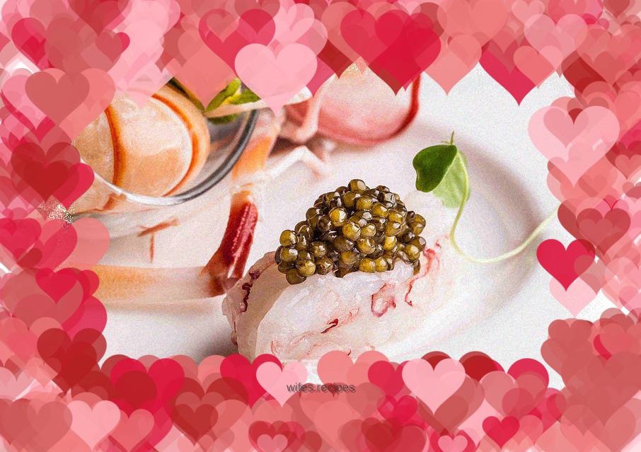 Shrimp Salad with Caviar