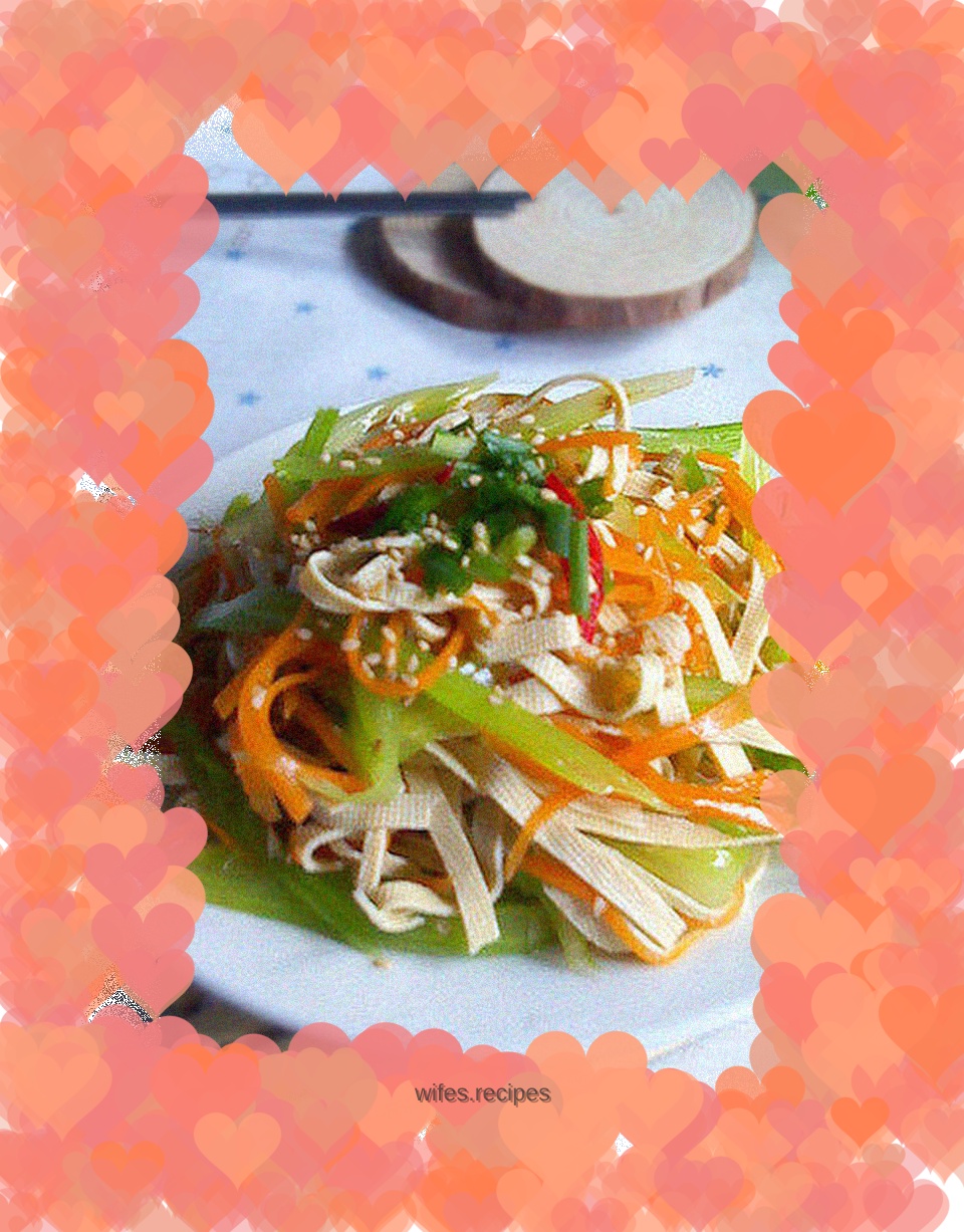 Silk Refreshing Homemade Flavor————Cold Colorful Silk