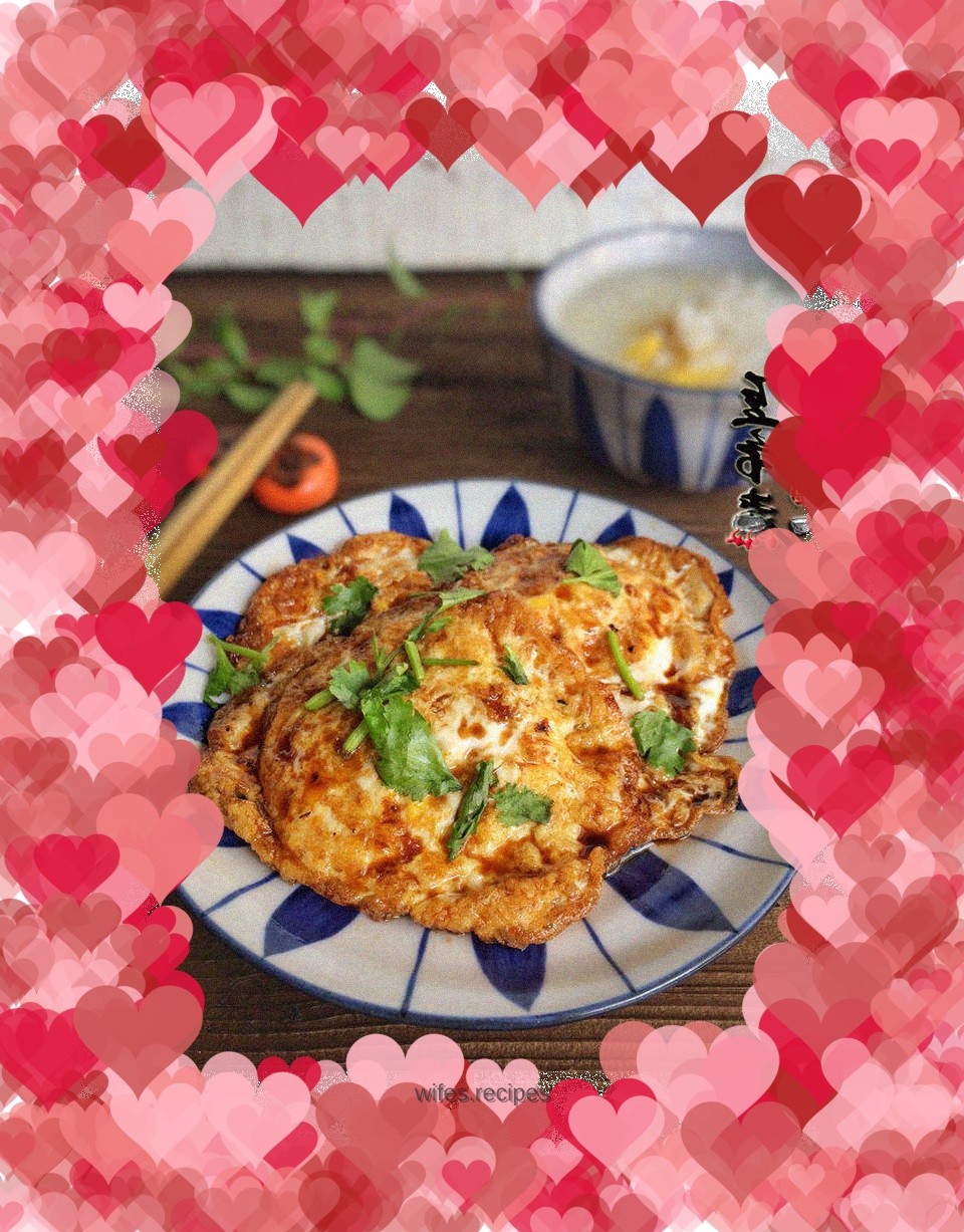 Sweet and sour poached eggs