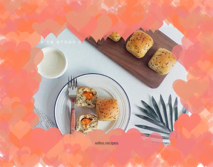 Whole wheat sesame meal bag