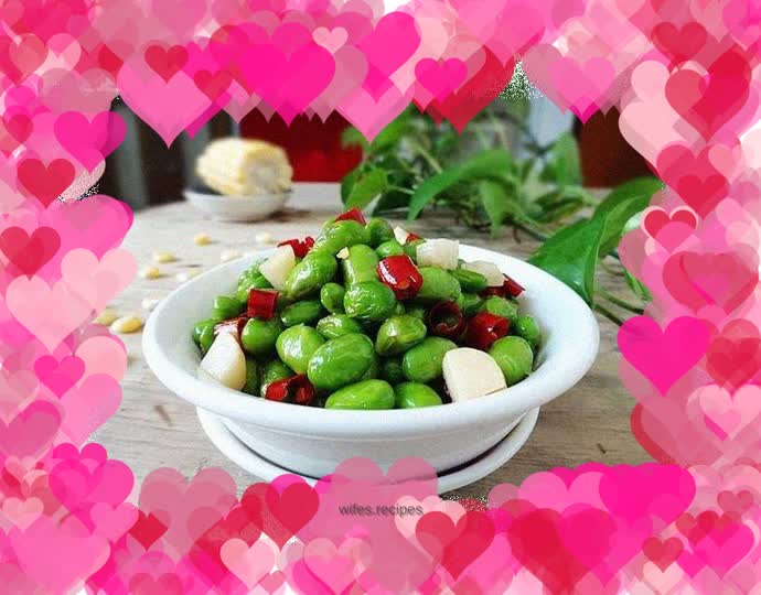 Spicy edamame