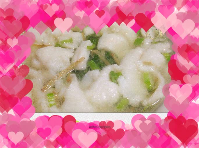 White hair floating in green water