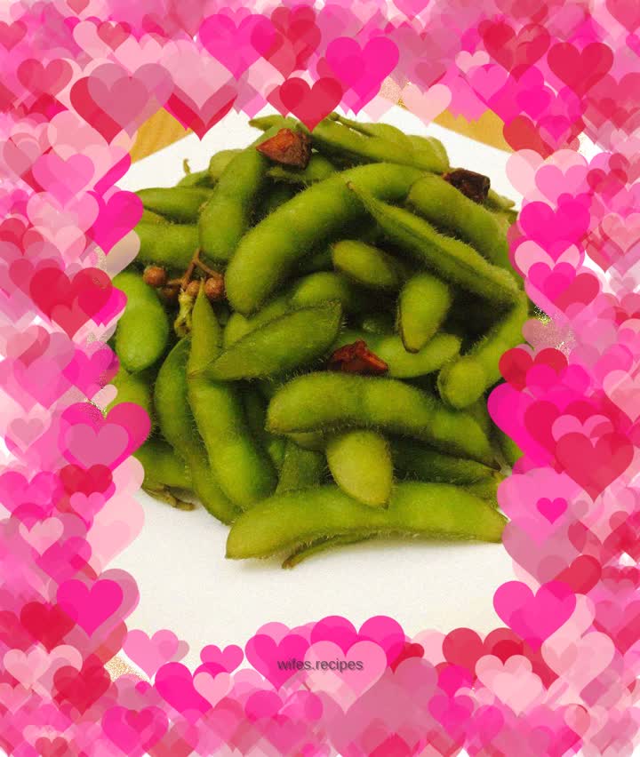 Spiced edamame