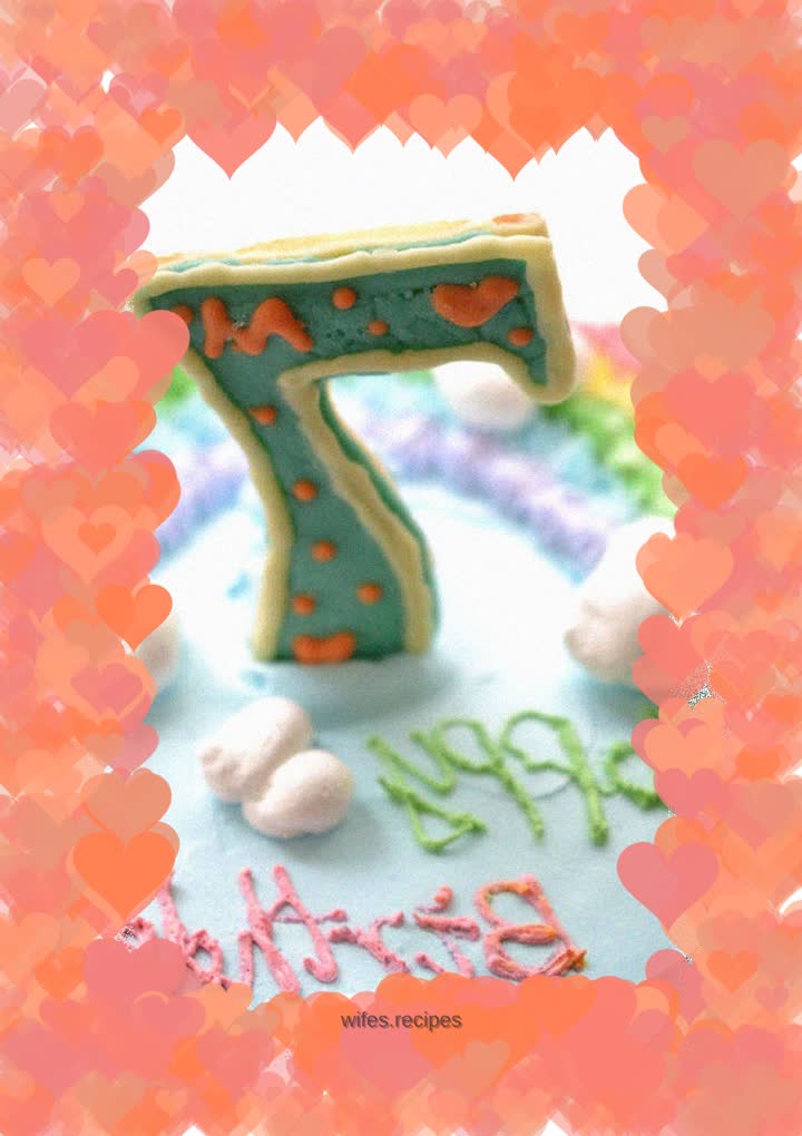 【Tomato Recipe】Double-layer Birthday Cake—Dreamy Feeling