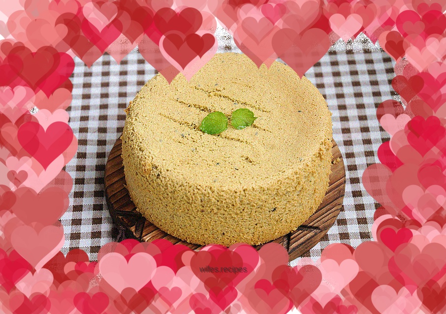 Oil-free and low-sugar soy milk matcha cake