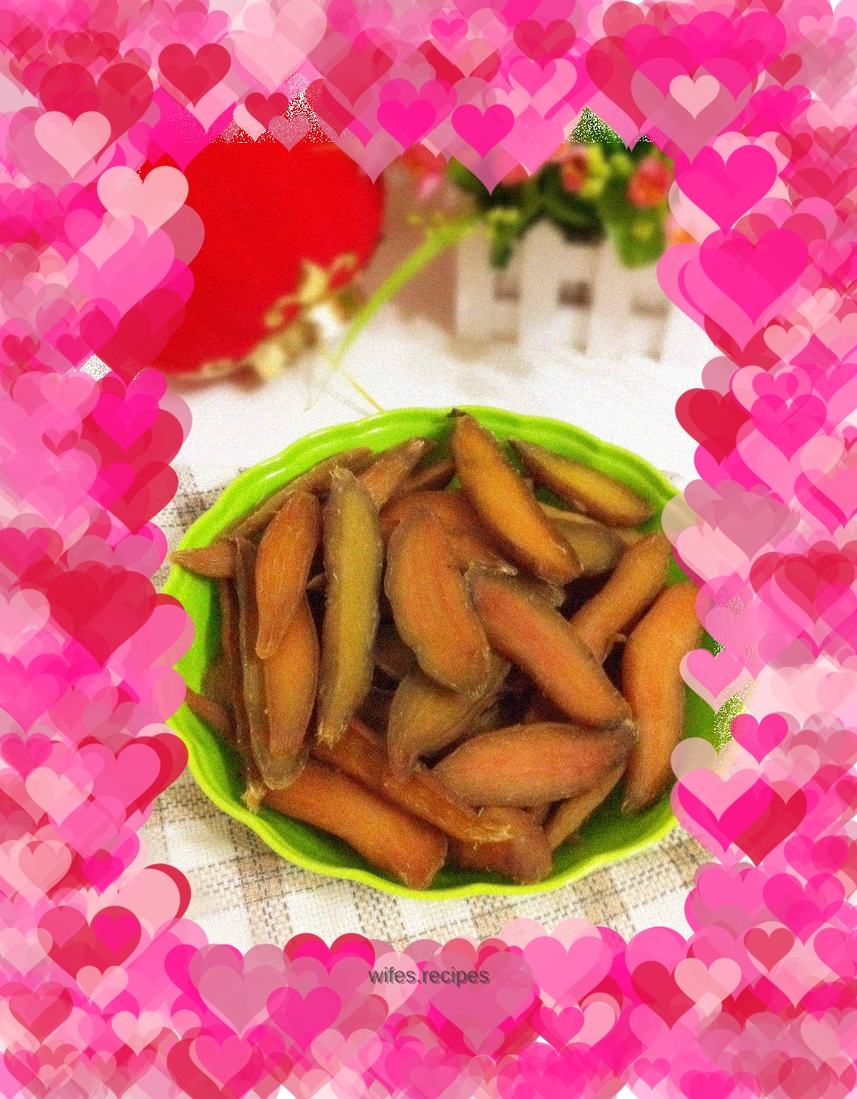 Dried sweet potatoes