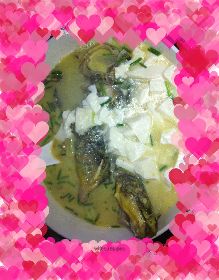 Angi fish and tofu soup