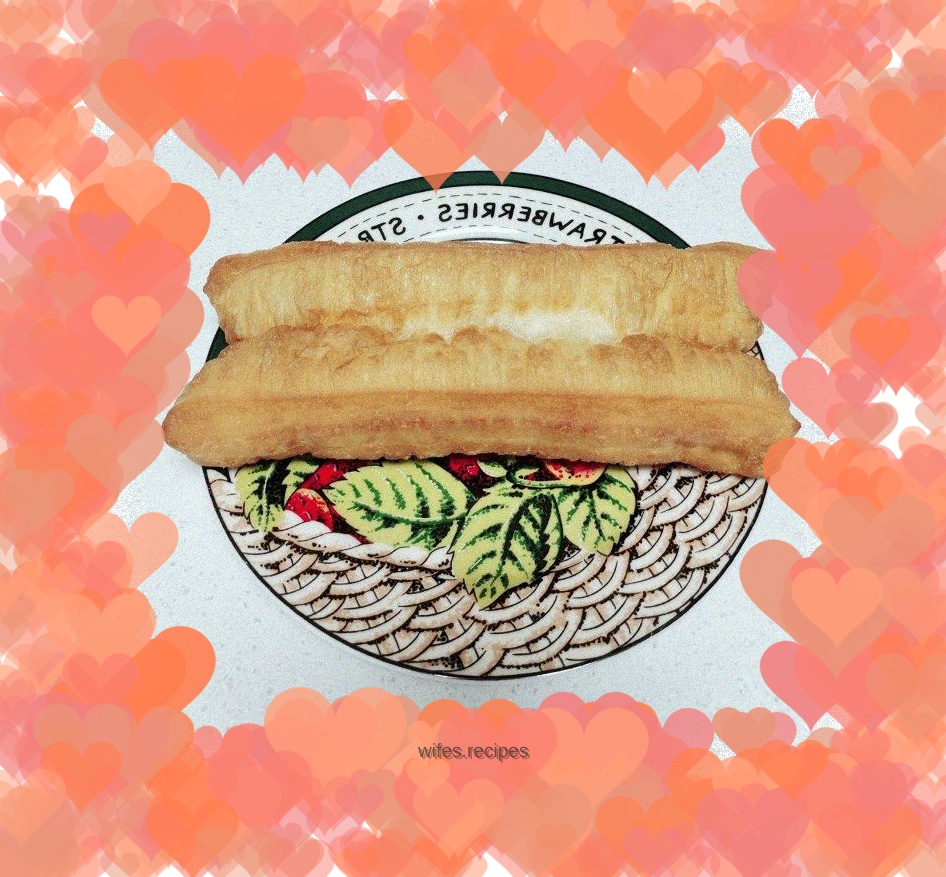 Home fried dough sticks