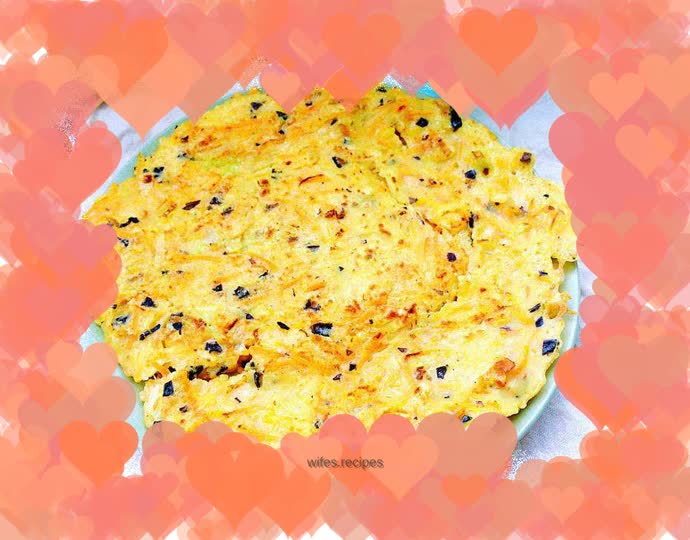 Carrot Egg Pancake