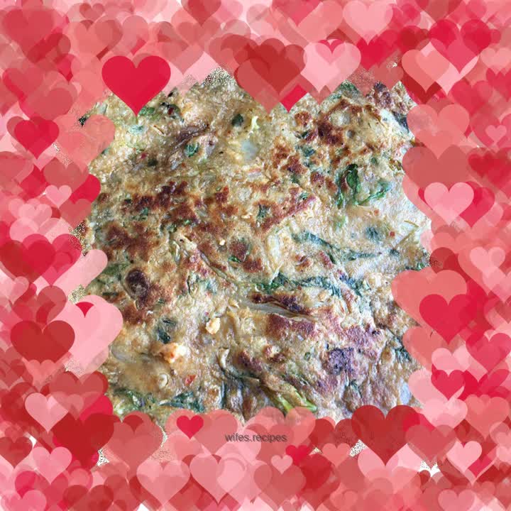 Celery Leaf Kimchi Pancake