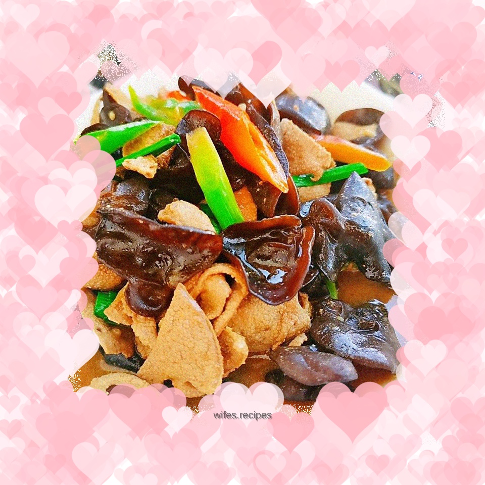 Stir-fried Pork Liver and Fungus